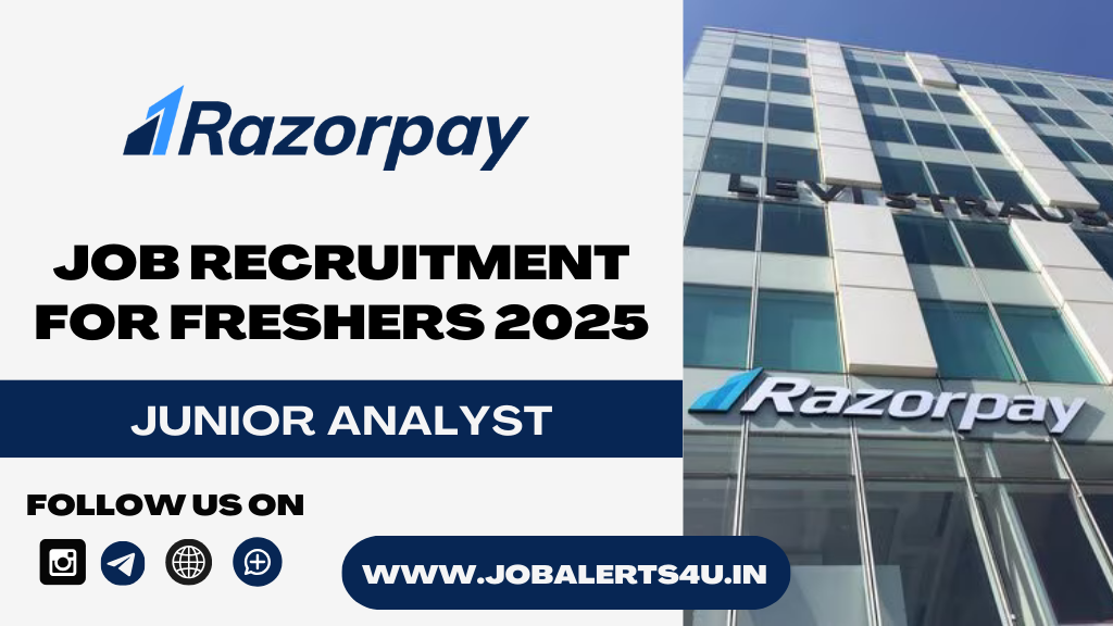 Razorpay is Hiring Junior Analyst 2025