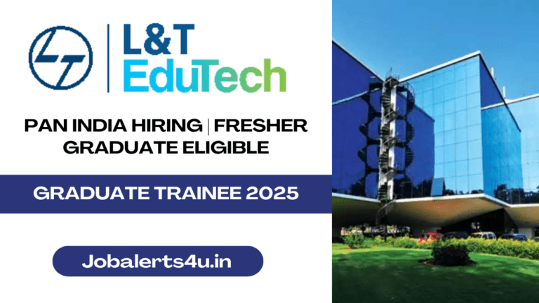 L&T Is Hiring Graduate Trainee 2025