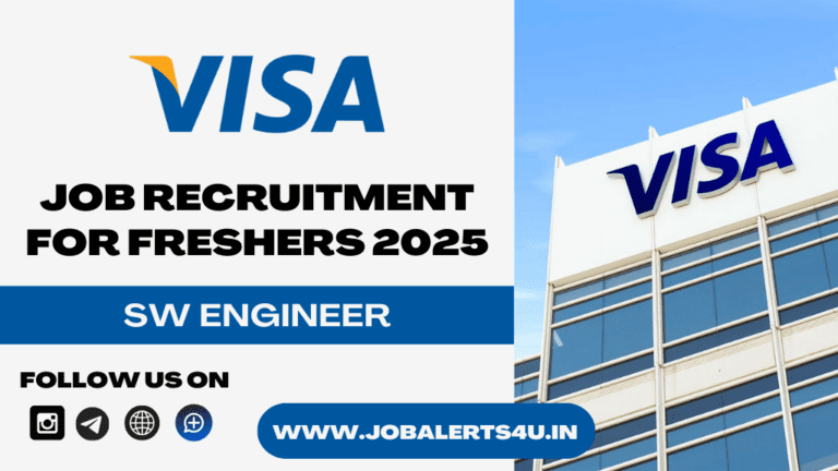 Visa is Hiring For SW Engineer 2025