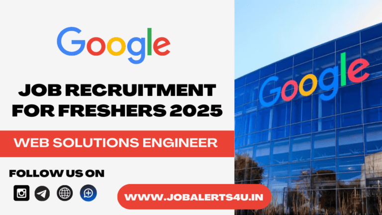 Google Recruitment 2025
