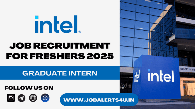 Intel is Hiring For Graduate Intern 2025