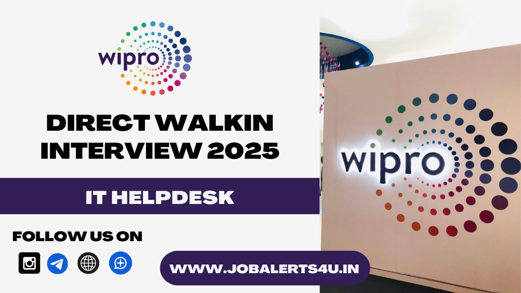 Wipro Walkin Interview 2025