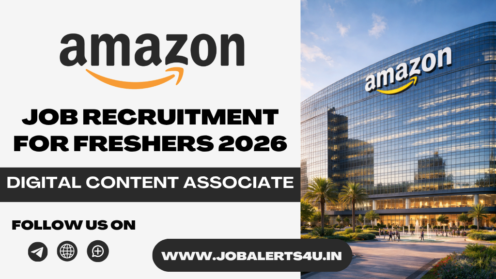 Amazon Digital Content Associate Hiring 2026