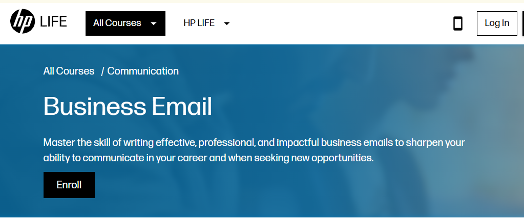 HP Launches 4 Free Communication Courses