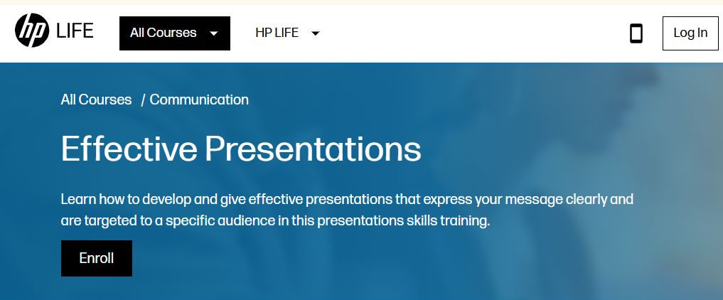 HP Launches 4 Free Communication Courses