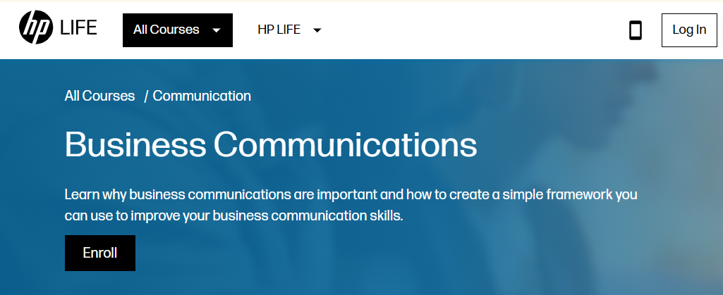 HP Launches 4 Free Communication Courses