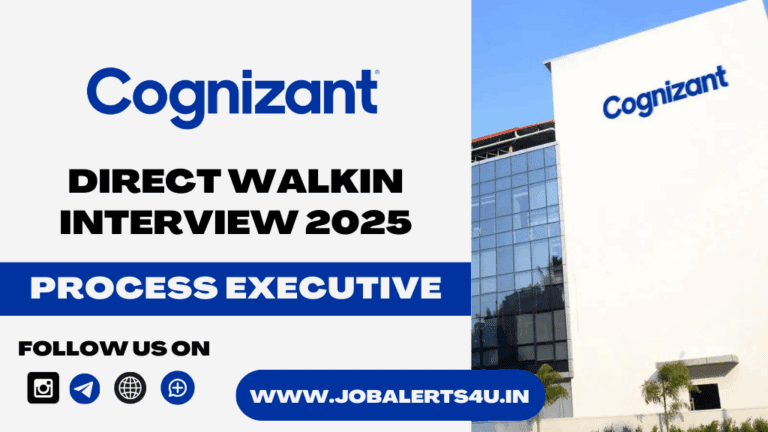 Cognizant Walkin Interview 2025
