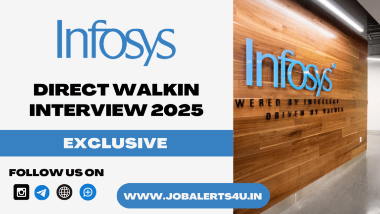 Infosys BPM Walkin Interview 2025