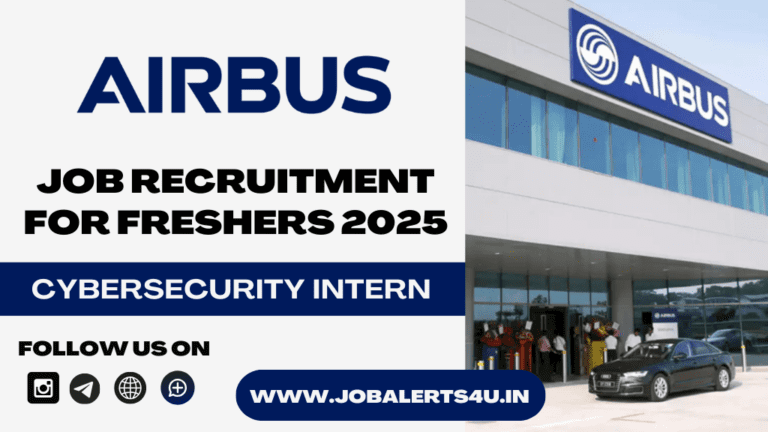 Airbus is Hiring For Cybersecurity Intern 2025