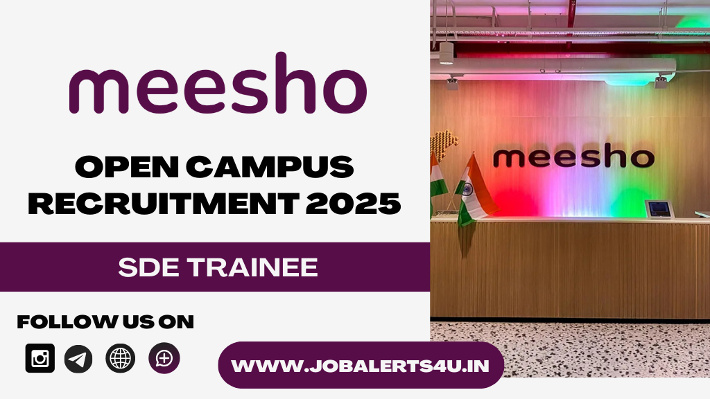 Meesho Open Campus Recruitment 2025