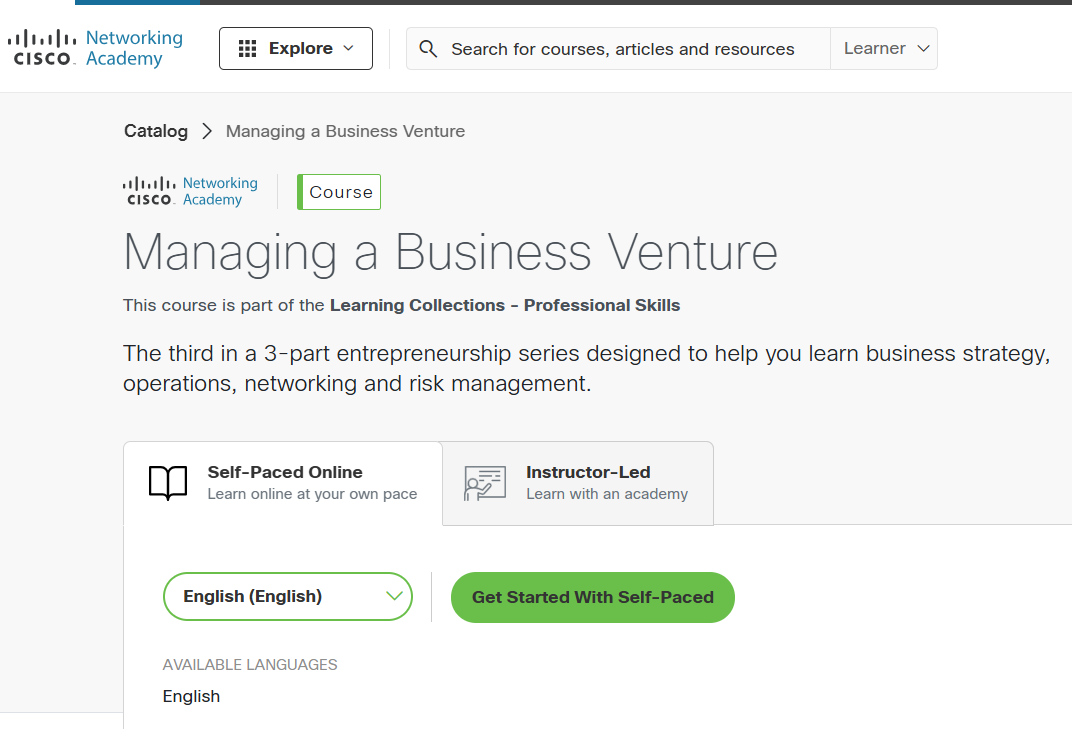 Cisco Launches Free 7 Professional Courses