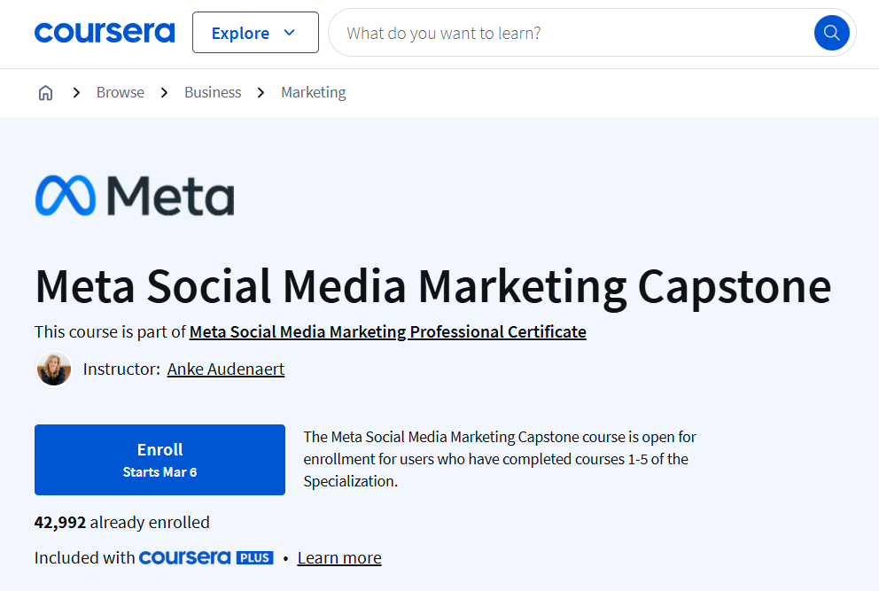 Meta Launches Free 6 Social Media Marketing Courses