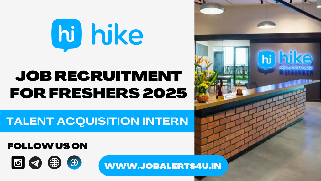 Hike Talent Acquisition Intern 2025