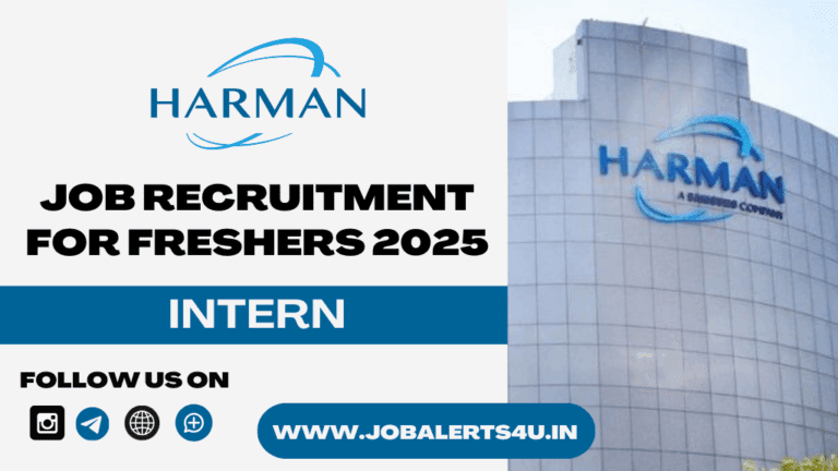 Harman is Hiring For Interns 2025
