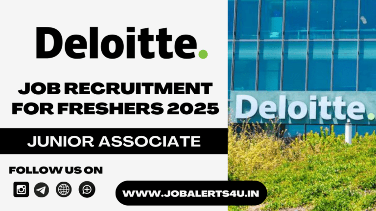 Deloitte is Hiring Junior Associate Role 2025