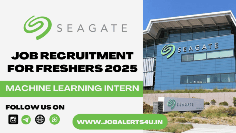 Seagate Recruitment 2025
