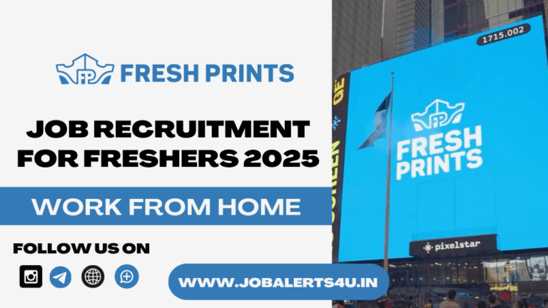 Fresh Prints Remote Hiring 2025