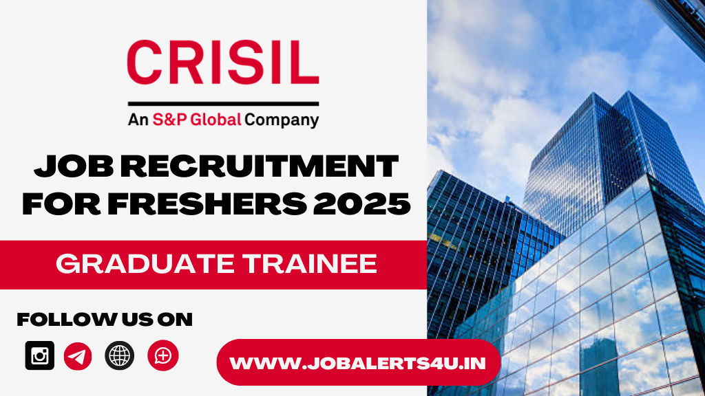 CRISIL is Hiring Graduate Trainee 2025