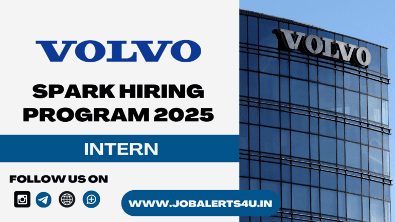 Volvo Group Spark Hiring Program 2025