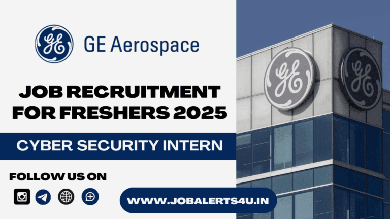 GE Aerospace is Hiring Cyber Security Intern 2025
