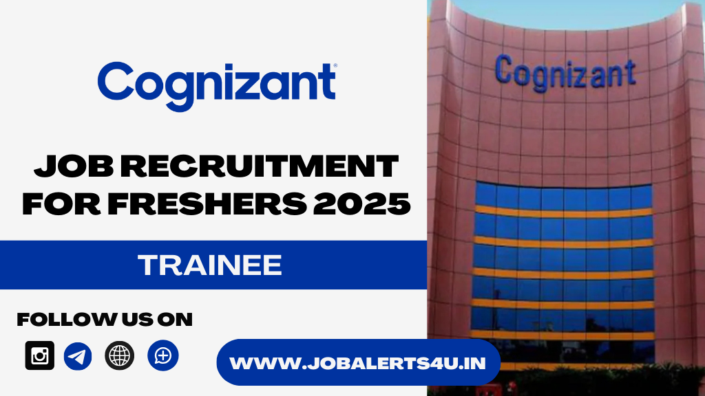 Cognizant is Hiring Trainee 2025
