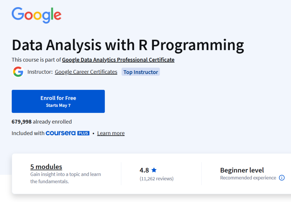 Google Launch 8 Data Analytics Courses