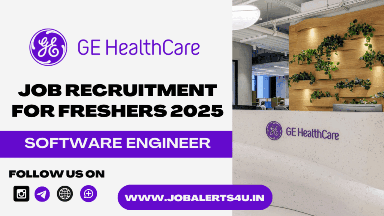 GE Healthcare is Hiring Software Engineer 2025
