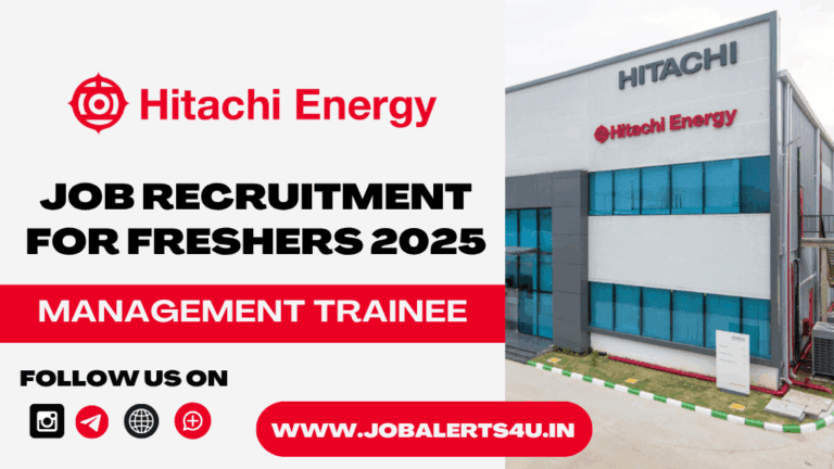 Hitachi Energy Recruitment 2025