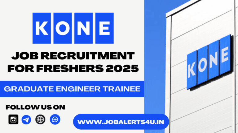 KONE Recruitment 2025