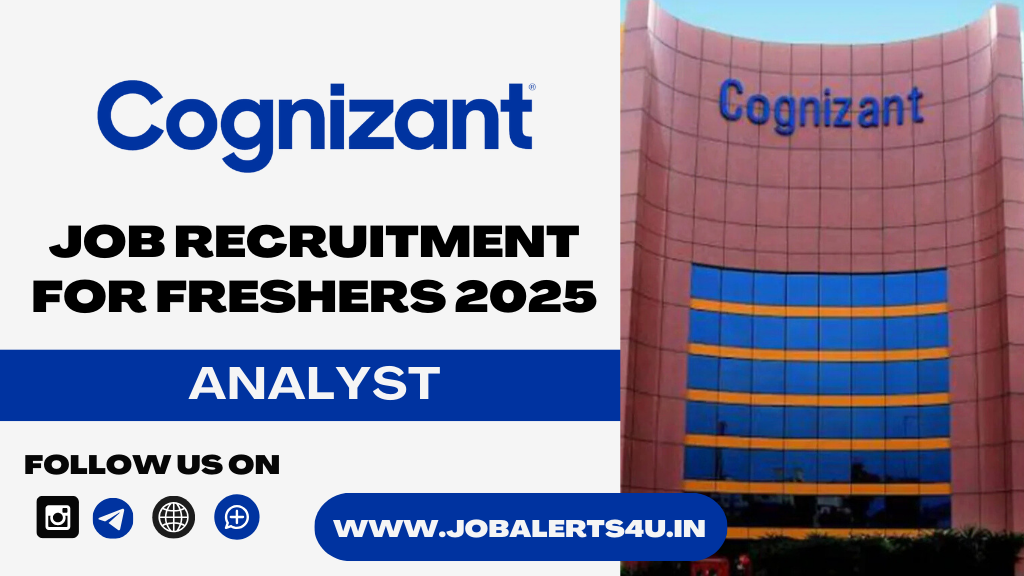 Cognizant is Hiring Analyst 2025