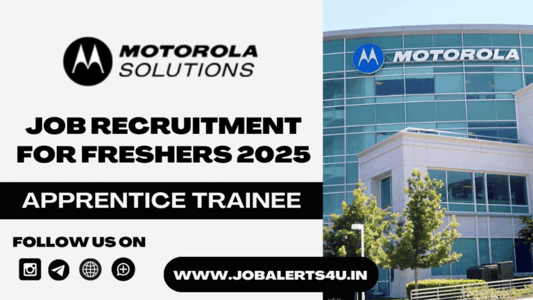 Motorola Solutions Recruitment 2025