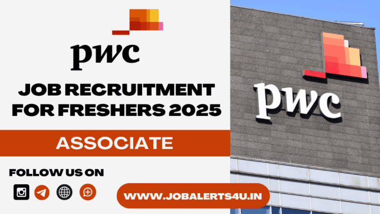PwC is Hiring For Associate 2025