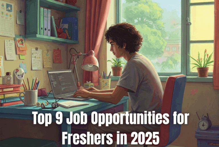 Top 9 Job Opportunities for Freshers in 2025
