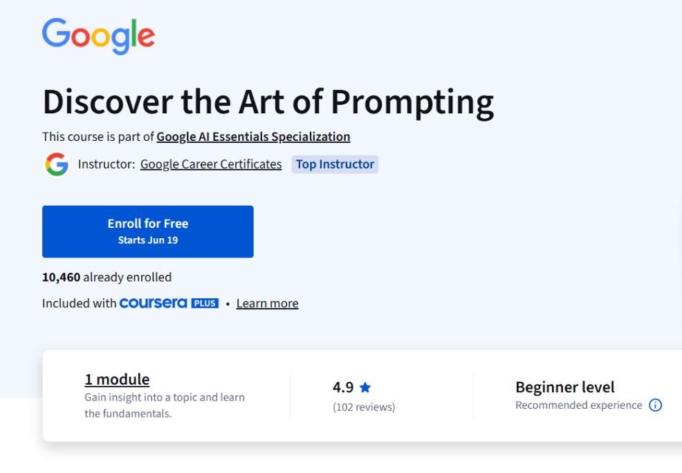 Google Launch Beginner Friendly AI Courses 2025