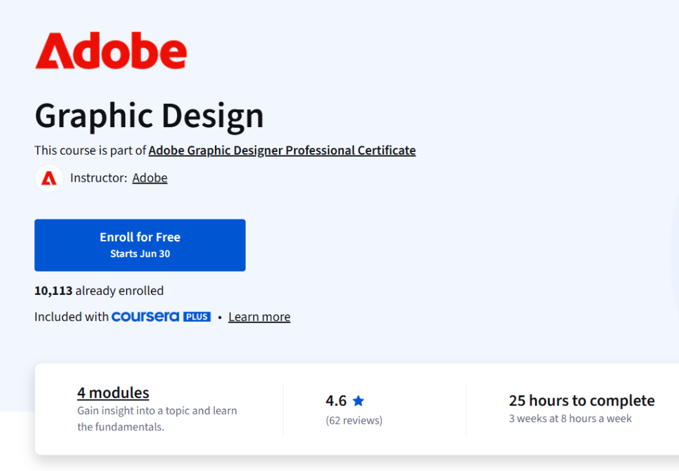 Adobe Launches Graphic Design Courses 2025