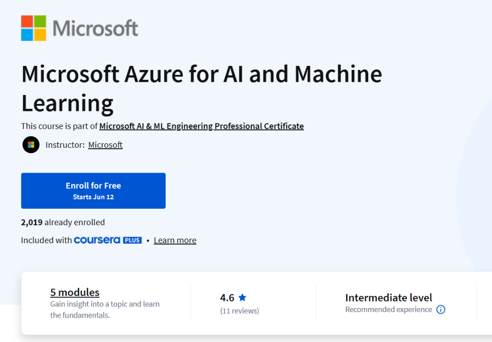 Microsoft Launch 5 AI & ML Engineering Courses
