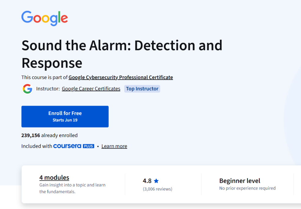 Google Launch Cybersecurity Beginner Friendly Course in 2025