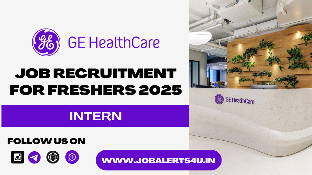 GE HealthCare Recruitment 2025