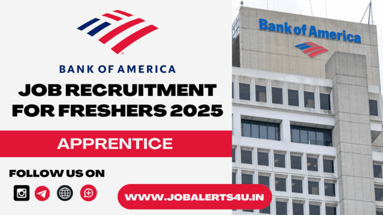 Bank of America Apprentice Program 2025