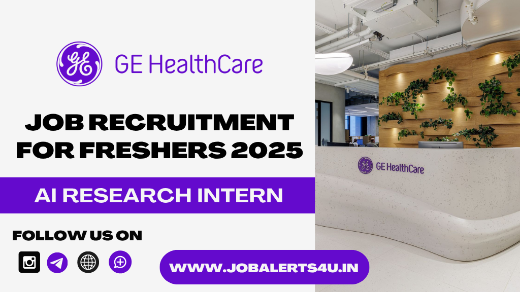 GE HealthCare Recruitment 2025