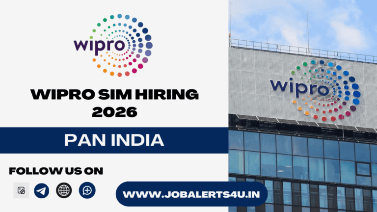 Wipro Pan India Hiring 2026