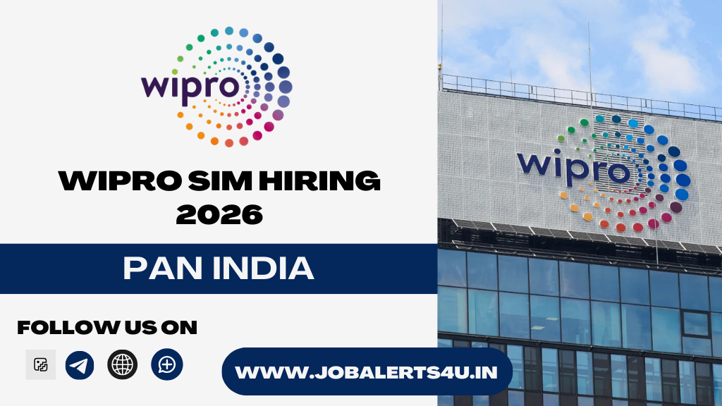 Wipro Pan India Hiring 2026