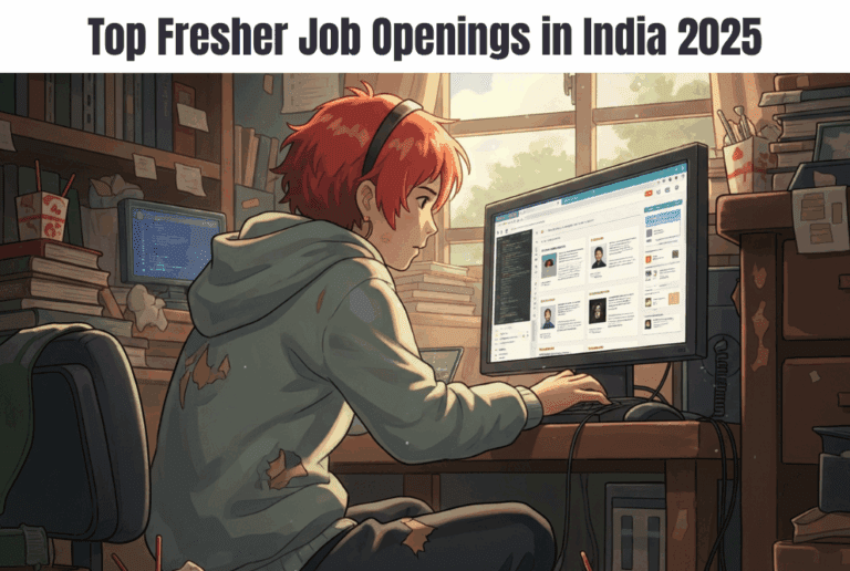 Top Fresher Job Openings in India 2025