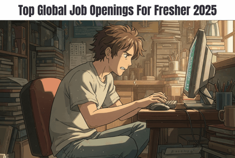 Top Global Job Openings For Fresher 2025