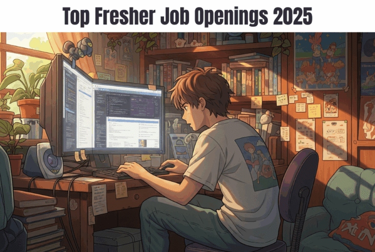 Top Fresher Job Openings 2025