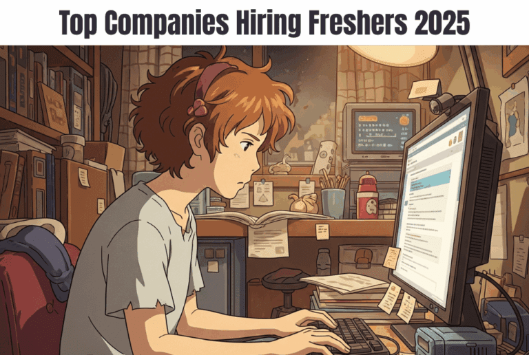 Top Companies Hiring Freshers 2025