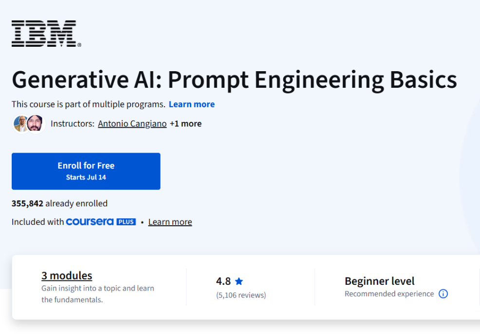 Top 4 Prompt Engineering Courses in 2025