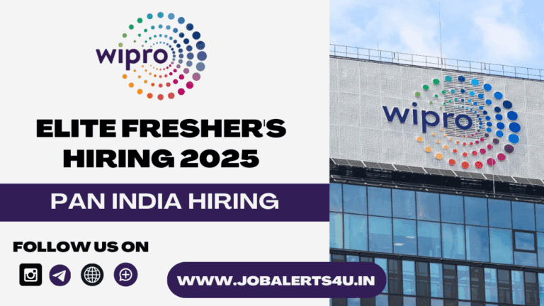 Wipro Elite Fresher's Hiring 2025