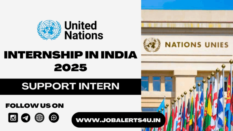 United Nations Internship in India 2025