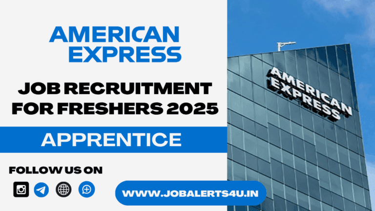 American Express is Hiring for Apprentice 2025